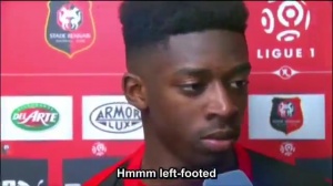 兌現(xiàn)天賦！登貝萊18歲經(jīng)典采訪(fǎng)：我是左腳將，但是右腳射門(mén)更好