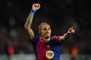 世體：拉菲尼亞傷病恢復(fù)順利，有望趕上26日的國家德比