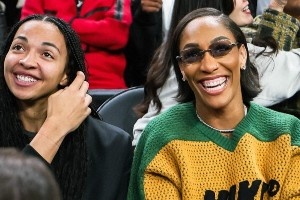 在咱們的地盤(pán)！阿賈-威爾遜等王牌球員觀看賭城湖人VS獨(dú)行俠比賽