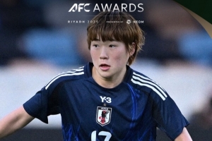 官方：濱野舞香當(dāng)選亞足聯(lián)年度亞洲最佳海外女足球員