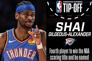 得分+雙料MVP+總冠軍！NBA官推曬亞歷山大上賽季成就 預(yù)熱揭幕戰(zhàn)