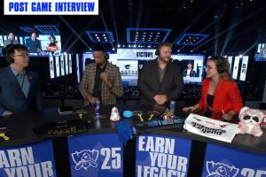 Tabe賽后前往英文流接受采訪：全英文回答，突然爆出普通話“沖勁怎么說”