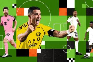 2025足壇收入排行：40歲C羅2.8億刀斷層領(lǐng)跑 梅西1.3億 姆巴佩第4