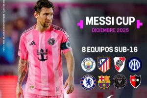 8支U16精英隊(duì)角逐冠軍！梅西杯12月份開賽，門票120美元起