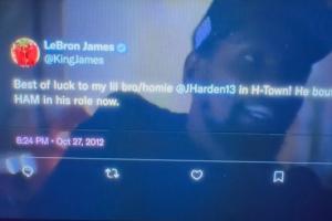 虛偽！KD憶哈登交易：詹韋都在恭喜哈登 但我知道他們太TM高興了