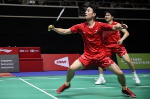 丹麥羽毛球公開(kāi)賽：梁王組合0-2不敵印尼組合，無(wú)緣男雙決賽