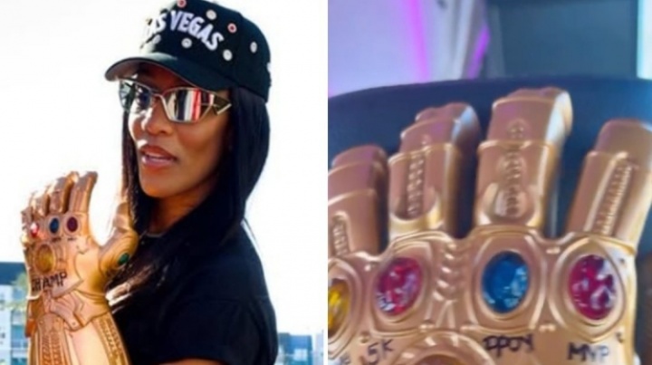 四年三冠！阿賈戴無(wú)限手套參加奪冠游行 同年DPOY+MVP+FMVP！