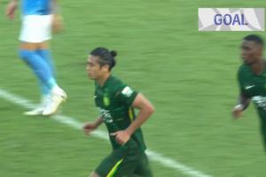 還有戲！張玉寧第67分鐘推射得手，國安1-2扳回一個