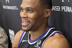 是什么激勵(lì)自己繼續(xù)征戰(zhàn)？威少：打球過程中獲得的純粹的樂趣