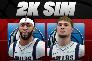 高了低了？2K模擬新賽季：弗拉格17.6+6.6+2.7 濃眉20.5+8.8+3.1