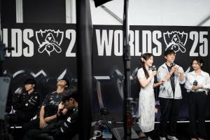 一墻之隔！攝影Tim分享GEN對戰(zhàn)T1比賽結(jié)束后兩隊選對比照