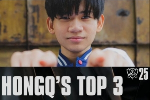 LOL官方分享HongQ TOP3：我不怎么聽音樂 DWG冠軍最棒