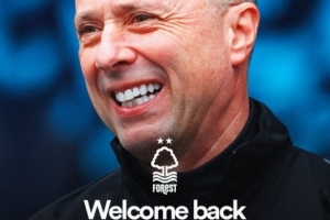 森林官方：合計(jì)出場(chǎng)超400次，俱樂(lè)部名宿沃恩和斯通加入教練組