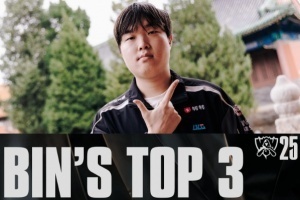 LOL官方分享Bin前三：世界賽前三冠軍是IG、FPX、EDG