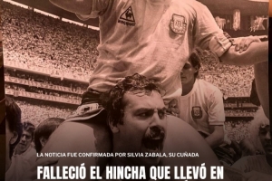 著名球迷塞哈斯去世，86年世界杯他和馬拉多納的合影已成經(jīng)典瞬間