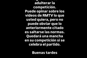 卡瓦哈爾回應(yīng)特巴斯：隨你怎么說皇馬TV，但海外賽就是違反規(guī)則