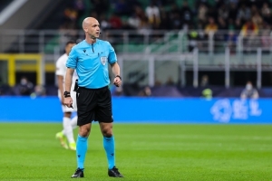 英超第9輪裁判：安東尼-泰勒主裁曼聯(lián)VS布萊頓，胡珀執(zhí)法利物浦