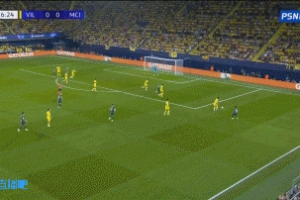 連續(xù)12場破門！哈蘭德接劉易斯助攻包抄破門，曼城1-0領(lǐng)先黃潛