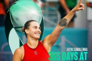 統(tǒng)治力！薩巴倫卡連續(xù)52周占據(jù)世界第一，總周數(shù)來到60周