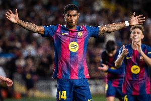 主力+NO.1巴薩租來(lái)的拉師傅12場(chǎng)全勤造11球，3000萬(wàn)可選買斷