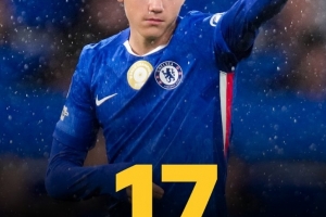 青春風(fēng)暴，17歲沃爾什替補(bǔ)登場創(chuàng)切爾西隊(duì)史歐冠最年輕出場紀(jì)錄