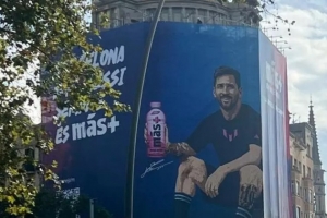 梅西“重返”巴塞羅那，他將為個人品牌的功能飲料開設(shè)快閃店