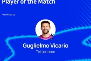 9次撲救力保球門不失，官方：維卡里奧當選熱刺0-0摩納哥全場最佳