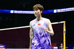 陳雨菲2-1力克山口茜，晉級法國羽毛球公開賽女單半決賽