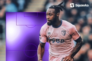 塞梅尼奧進(jìn)攻三區(qū)9次奪球權(quán)英超最多，伯恩茅斯14球中9球有他參與