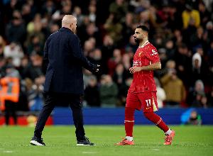 8輪2球！斯洛特：薩拉赫此前一直和阿諾德搭檔，他要重新建立默契