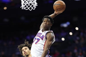 埃奇庫姆談主場首秀：知道費(fèi)城球迷非常熱情 預(yù)計(jì)一切都會很瘋狂