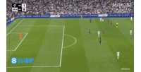 姆總真的猛！姆巴佩硬抗庫巴西防守打門，為皇馬制造一個角球
