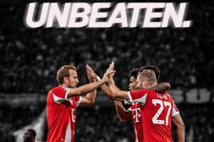 大結(jié)局？拜仁德甲8戰(zhàn)全勝轟30球5分領(lǐng)跑，第2第3僅1負(fù)均是輸拜仁