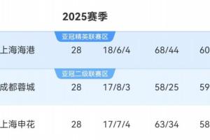 徹底白熱化！中超還剩2輪，正數(shù)3名、倒數(shù)3名之間均1分之差
