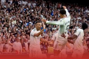 排名互換！去年開局巴薩9勝1負(fù)3分領(lǐng)跑，現(xiàn)皇馬開局9勝1負(fù)5分領(lǐng)跑