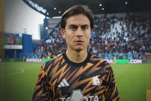 打進(jìn)制勝球，迪巴拉當(dāng)選羅馬1-0客勝薩索洛全場(chǎng)最佳球員