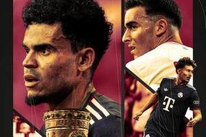 拜仁曬海報預(yù)熱德國杯戰(zhàn)科?。浩幢M全力，一起挺進16強！