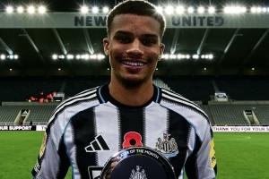 表現(xiàn)穩(wěn)健！佳夫當(dāng)選紐卡10月最佳球員