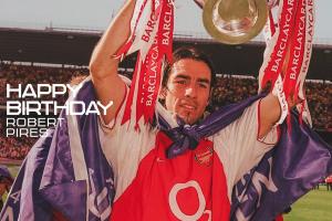 阿森納官方曬照，祝賀名宿皮雷52歲生日