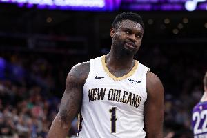 不理想！錫安半場5中2拿到5分2助 正負(fù)值-5