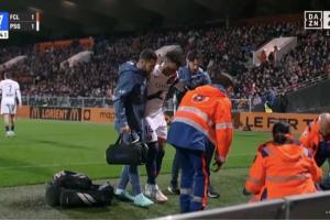 祝好！杜埃突破中倒地十分痛苦，法媒稱可能長期缺陣