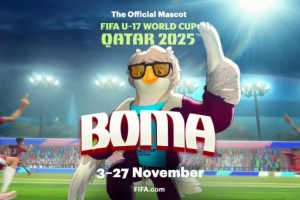 官方：沙漠貓頭鷹BOMA成為U17世界杯吉祥物，致敬米盧的貢獻(xiàn)