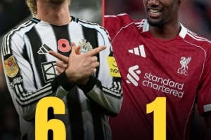 伊薩克加盟利物浦后僅1球入賬，替代者沃爾特馬德為紐卡已打進(jìn)6球