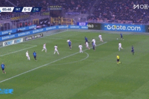 門神來了也沒用！恰20禁區(qū)外突施冷箭遠射彈地破僵，國米1-0領(lǐng)先