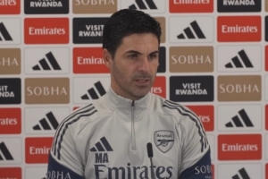 塔帥：馬丁內(nèi)利仍然缺席 希望哈弗茨厄德高等人北倫敦德比復(fù)出