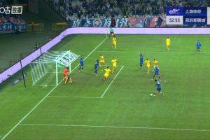 踢丟絕佳良機，陳晉一禁區(qū)內無人防守調整2秒結果一腳打飛