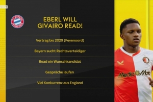 德天空：拜仁明夏前中后場都可能引援，已接觸費(fèi)耶諾德右后衛(wèi)雷德