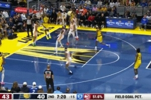 平地起驚雷！內(nèi)史密斯持球突破 起飛滑翔單臂暴力劈扣