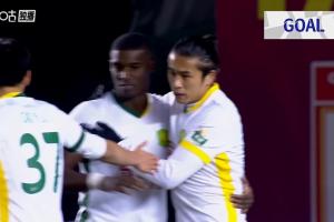 這次有效了！法比奧冷靜分球張玉寧替補破門，國安3-0亞泰