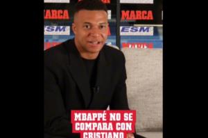 能否超越C羅？姆巴佩：C羅是皇馬標桿和第一人 我希望走自己的路